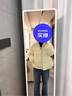 坦博爾輕薄短款襯衫翻領(lǐng)時(shí)尚保暖女士外套TBF330276D 春霧綠 160  曬單實(shí)拍圖