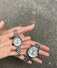 歐利時 (OLEVS)瑞士認(rèn)證品牌手表情侶款機械表全自動男女對表夜光防水情侶表一對 升級典藏版6702-鋼帶間白面 【終身質(zhì)?！?男44mm女30mm 曬單實拍圖