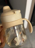 zaxion小仔象PPSU 鴨嘴杯 學(xué)飲杯嬰兒杯6個(gè)月以上吸管杯上寶寶防嗆大寶寶水杯 【奶油米-鴨嘴學(xué)飲杯】 280ml 6月+ PPSU鴨嘴學(xué)飲杯-送重力球 曬單實(shí)拍圖