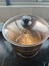BSITN不銹鋼蒸鍋一層26cm蒸饅頭燉煮湯鍋單層蒸鍋燃氣灶電磁爐通用2410 曬單實拍圖