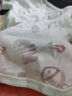 婧麒（JOYNCLEON）嬰兒包屁衣新生兒衣服夏季款男女寶寶連體衣短袖三角哈衣夏裝 淺綠 66cm 曬單實拍圖