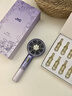 杰偉世紅光密發(fā)按摩梳頭皮精華導入梳藍光微電流健發(fā)梳養發(fā)梳護發(fā)儀上藥導液生爪育液電動(dòng)激男米諾地爾町淺紫色 曬單實(shí)拍圖