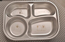 美廚（maxcook）316L不銹鋼飯盒分格餐盤(pán) 微波爐飯盒學(xué)生飯盒4格帶蓋綠龍MCFT9200 曬單實(shí)拍圖