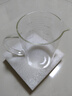 京東京造 玻璃杯 高硼硅泡茶水杯子耐熱耐高溫刻度牛奶杯1000ml 曬單實(shí)拍圖