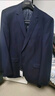 雅戈爾（YOUNGOR）西服男士050款上衣秋冬青年男套西上衣羊毛面料經(jīng)典西服 藏青 2XL 185/116A 曬單實(shí)拍圖