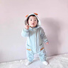 G.DUCKKIDS小黃鴨童裝嬰兒衣服秋季新生兒連體衣長袖外套春秋滿月寶寶外出服 綠色 73cm 73尺碼7-9個月建議寶寶13-1 曬單實(shí)拍圖