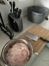 狂鯊德國進(jìn)口刀具套裝全套組合廚房廚具家用不銹鋼菜刀架砧板一整套刀 白色款七件套 曬單實(shí)拍圖