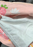 北極絨4條裝兒童內褲女童發(fā)育期純棉女孩學(xué)生夏季薄平角短褲寶寶中大童 曬單實(shí)拍圖