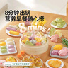 寶寶饞了卡通饅頭奶香小饅頭110g動物造型早餐半成品面點享嬰兒輔食譜 曬單實拍圖