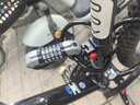四萬(wàn)公里五位密碼自行車(chē)鎖山地車(chē)公路車(chē)加粗鋼纜防盜車(chē)鎖帶夜視燈黑色 曬單實(shí)拍圖