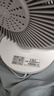 飛利浦（PHILIPS）電風(fēng)扇家用空氣循環(huán)扇大風(fēng)量桌面臺(tái)式電扇搖頭小風(fēng)扇循環(huán)對(duì)流換氣扇輕音節(jié)能落地扇ACR2122DA白+灰 曬單實(shí)拍圖