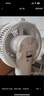 美的（Midea）【暴風循環(huán)】空氣循環(huán)扇大風量搖頭電風扇家用臺式落地扇輕音臥室節(jié)能小風扇柔風輕羽扇 FGA24TQ 曬單實拍圖