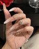 傾愛925銀項鏈女星星吊墜輕奢高級感鎖骨鏈ins風(fēng)銀飾品送女友生日禮物 曬單實拍圖