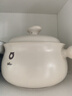 小熊（Bear）砂鍋 白墩墩煲湯鍋耐高溫不開裂 3.2L通用沙鍋 寬口燉鍋陶瓷鍋 曬單實拍圖