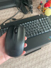 羅技（Logitech）MK220 鍵鼠套裝 無(wú)線(xiàn)鍵鼠套裝 辦公鍵鼠套裝  多媒體鍵鼠套裝 帶無(wú)線(xiàn)2.4G接收器 黑色 曬單實(shí)拍圖
