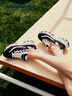 斯凱奇（Skechers）七夕禮物女鞋夏季老爹鞋透氣熊貓鞋軟底舒適外穿休閑運(yùn)動鞋11959 曬單實(shí)拍圖