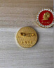 Aseblarm毛主席像章頭像章為人民服務(wù)胸針國慶胸章圓形徽章別針紅色紀念章 彩鉆主席胸章 曬單實(shí)拍圖