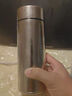 麗貝德商務(wù)鈦杯保溫杯內外純鈦泡茶杯大容量禮盒 皓月銀 460ML 曬單實(shí)拍圖