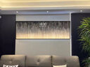 俗寫(xiě)現代輕奢客廳裝飾畫(huà)掛鐘高級感沙發(fā)背景墻鐘表掛墻臥室床頭掛畫(huà) T131257 90*30CM【水晶面+PVC黑框】 【普通款無(wú)燈】數顯插電款 曬單實(shí)拍圖