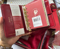 Filofax【馬年限量版】英國進(jìn)口 malden菱格真皮面活頁(yè)本A6 A7手帳本筆記本記事本日記本本命年生日禮物 A7中國紅馬年限量版022413 曬單實(shí)拍圖