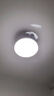 美的（Midea）風扇燈餐廳吊扇燈led臥室燈隱形扇葉遙控三防燈具熟睡風包安裝 曬單實拍圖