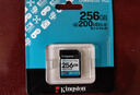 金士頓（Kingston）256GB SD存儲卡 U3 V30 相機內(nèi)存卡 高速sd卡大卡 4K超高清拍攝 讀速200MB/s 寫速160MB/s 曬單實拍圖
