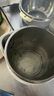 燒水壺?zé)崴畨仉姛崴畨仉娝畨刂笏畨睾銣乇銛y家用新款食品級不銹鋼0.8L小型容量 0.8L 米白【高配加厚】 曬單實拍圖