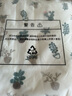 愛(ài)貝迪拉（AIBEDILA）嬰兒隔尿墊可洗防水純棉透氣寶寶新生兒大號姨媽墊100*150仙人掌 曬單實(shí)拍圖