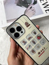 素洛適用蘋(píng)果16promax手機殼九宮格透明小狗iPhone15pro簡(jiǎn)約高級感小眾14創(chuàng  )意卡通好看13大孔全包防摔 黑框九宮格透明小狗 iPhone 13 Pro 曬單實(shí)拍圖