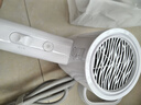 美的（Midea）1億負(fù)離子電吹風(fēng) 護(hù)發(fā)吹風(fēng)機(jī) 大功率吹風(fēng)筒 家電國家補(bǔ)貼 FJ208-極地白 1800W 七夕情人節(jié)禮物 曬單實拍圖