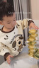 G.DUCKKIDS小黃鴨男童套裝春秋2025新款嬰兒童秋裝衛衣一歲男寶寶衣服兩件套 灰色 90 建議1~2歲【 80-90cm】cm 曬單實(shí)拍圖