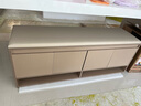 尋巧（SPERMEK）鞋柜換鞋凳入戶門(mén)口感家用坐凳一體輕奢進(jìn)門(mén)玄關(guān)鞋架穿鞋凳子可坐 【奶咖色120CM】可放45碼 曬單實(shí)拍圖