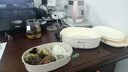 小熊（Bear）加熱飯盒 電熱飯盒 飯盒電加熱免注水自熱飯盒上班族可加熱插電加熱飯菜神器1L DFH-D10Y1 曬單實(shí)拍圖