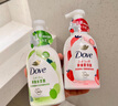 多芬（Dove）果奶沐浴露甜草莓香沐浴泡泡400g 滋潤柔滑留香沐浴乳男女通用 曬單實(shí)拍圖