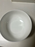 陶相惠骨瓷面碗湯碗釉下彩7英寸家用大容量吃泡面微波爐純白陶瓷碗2只裝 曬單實(shí)拍圖