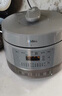 美的（Midea）【國(guó)家補(bǔ)貼】0涂層精鋼厚釜電壓力鍋5L雙膽全自動(dòng)智能預(yù)約家用煲湯煮飯電飯煲C5856G高壓鍋4-6人 曬單實(shí)拍圖