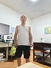 菊花牌中華老字號【三件裝】60支長絨棉背心打底中老年男士內(nèi)穿汗布寬松 白色特白 XL (175) /105/125-140斤 曬單實(shí)拍圖
