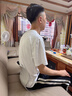 KYOLENS人體工學(xué)護(hù)腰坐墊靠背墊腰靠腰部支撐矯正坐姿防駝背座椅久坐神器 曬單實拍圖