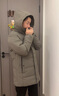 雅鹿2025中長(zhǎng)款羽絨服男可脫卸連帽防風(fēng)大碼商務(wù)休閑中年爸爸冬裝外套 3008卡其色 石墨烯內(nèi)里 可脫卸帽 L (120-140斤左右推薦) 曬單實(shí)拍圖