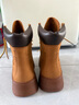 添柏嵐（Timberland）官方踢不爛女鞋大黃靴高幫厚底增高防潑水|A6GCF A6GCF754/小麥色 36 曬單實拍圖
