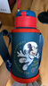 迪士尼（Disney）兒童保溫杯吸管直飲杯316不銹鋼大容量帶杯套雙蓋兩用650米奇老鼠 曬單實(shí)拍圖