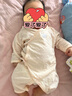 巴拉巴拉嬰兒連體衣寶寶新生兒包屁衣哈衣爬服2025春夏兩件裝209225133206 曬單實(shí)拍圖