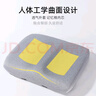 潤眠（Rainmr） 記憶棉學(xué)生坐墊加厚坐墊學(xué)生凳子長(cháng)方形墊子教室椅子久坐防滑 灰色學(xué)生凳坐墊(新3D升級款) 曬單實(shí)拍圖