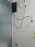 志高（CHIGO）即熱式電熱水器 5500W變頻速熱小廚寶智能恒溫洗澡免儲水超薄出租房家用黑色包安裝KBR-F60 曬單實(shí)拍圖