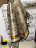 DHKZSTE絲巾女桑蠶絲真絲70方巾圍巾母親節送女友老婆媽媽長(cháng)輩生日禮物 天女散花 高級感輕奢&百搭實(shí)用 曬單實(shí)拍圖