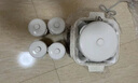 美的（Midea）電燉鍋 電燉盅 隔水燉煮 家用煮粥煲湯鍋燕窩燉盅4.5L白瓷內(nèi)膽燉湯鍋上蒸下燉MD-DZC2556多功能鍋 曬單實(shí)拍圖