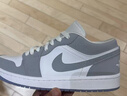 耐克（NIKE）JORDAN 1 LOW 女子運動鞋刺繡板鞋 DC0774-105 39 曬單實拍圖