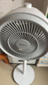 美的（Midea）【暴風(fēng)循環(huán)】空氣循環(huán)扇大風(fēng)量搖頭電風(fēng)扇家用臺(tái)式落地扇輕音臥室節(jié)能小風(fēng)扇柔風(fēng)輕羽扇 FGA24TQ 曬單實(shí)拍圖