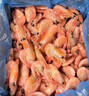 美加佳頭籽熟凍北極甜蝦凈重3斤 90/120規(guī)格 頭籽率95% 熟凍甜蝦 曬單實(shí)拍圖