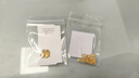 中國黃金（CHINA GOLD）四葉草黃金項鏈女足金轉運珠吊墜七夕情人節禮物送女友老婆 足金四葉草吊墜約0.8g*配銀鏈 曬單實(shí)拍圖
